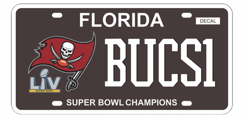 Buccaneers Specialty Plate